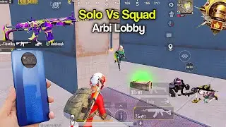 Poco X3 Pro First Impression🔥 SD860 Processor😍 4 Finger Gyro ❤️ Solo Vs Squad 🔥 Arbi Lobby!!