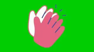 green screen jari tangan