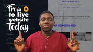 How to Build Your First Website with HTML & CSS (Tutorial)