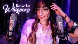 ASMR | Ear-to-Ear Whispers: Reading You a Bedtime Story 💜