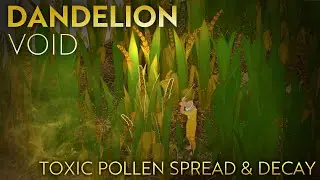Toxic Pollen Spread & Decay
