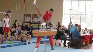 Серёга оседлал коня! | sport gymnastics