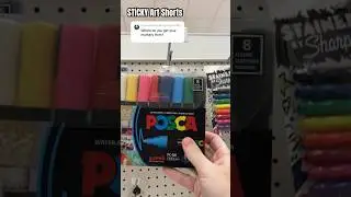 Where I Get My Posca Paint Markers #art #artist #shorts