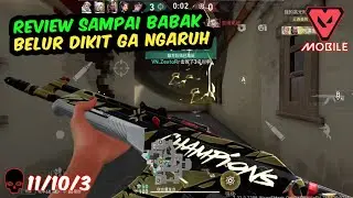 NYOBAIN + REVIEW VANDAL CHAMPIONS 2021 DI VALORANT MOBILE!!... 