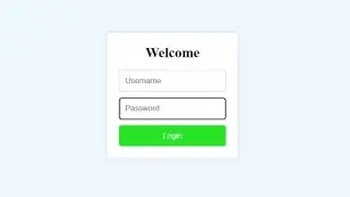 How to Create a Simple Login Page using html, CSS & JS | VS Code | Web development