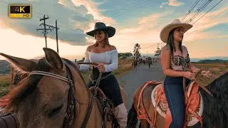 Genial Cabalgata Campestre en COLOMBIA 😍 La Marina - Tuluá POV