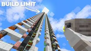 I Built a Ridiculously Tall Piston Door In Minecraft...