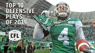 CFL Top 10 Defensive Plays of 2019