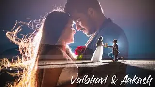 vaibhavi & Aakash| Cinematic Prewedding | Revdanda fort | Royalframez.com