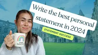 Applying to university in 2024? I've got something for you :)