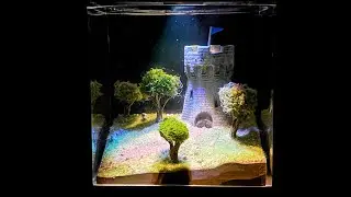 We made this miniature castle turret epoxy diorama.