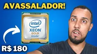 (EXCLUSIVO) APARECEU UM NOVO XEON IMBATIVEL NO CUSTO BENEFÍCIO !!? COMPREI PRA GENTE TESTAR !!!