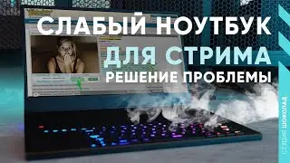Вебкам Стрим со Слабого Ноутбука - Оптимизация Windows и Мобильное Приложение Splitcam