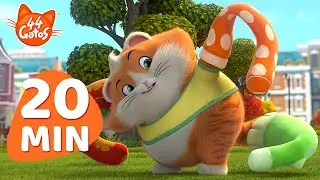 44 Gatos | Latinoamérica | Vamos a disfrazarnos con los Buffycats | 20 MIN de disfraces divertidos