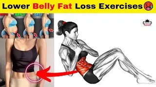 Lower Belly Fat Loss Exercises🥵 | Loss Lower Belly | Belly Fat Exercises #bellyexercise