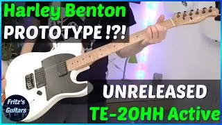 Harley Benton TE-20HH Active SW Roasted 2023 - NEVER RELEASED FOR SERIES RUN