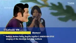 [MEME] Robbie Rotten hides Ángela Aguilar's AMERICAN-STYLE singing of the Mexican National Anthem