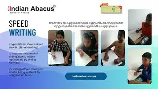 Speed Writing - 3 types, Direct View, Indirect View & Left Handwriting