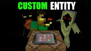 How To Make Custom Entity || How To Make Custom Entity In Mcpe || How To Make Entity In Mc Bedrock