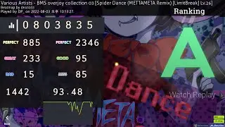 [Osu! Mania] Spider Dance (METTAMETA Remix)