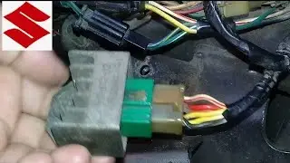 MENGURUT JALUR KABEL SISTEM PENGISIAN / KIPROK MOTOR SUZUKI SMASH 110