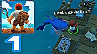 Surviving on a raft surrounded by Shark - Episode 1 - Grand Survival