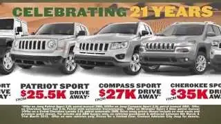 $1000 of FREE Accessories at Adelaide City Jeep