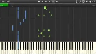 UNDERTALE - Sans - Piano tutorial (Synthesia)