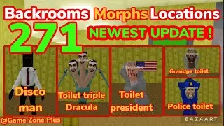 GET ALL MORPHS IN UPDATE 271, ROBLOX BACKROOMS MORPHS  #backrooms #roblox #youtubeshorts