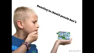 reacting to cheat3 puzzle boxes