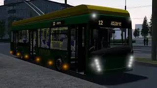 Поездка на  УТТЗ-6241.01 в Garry' s Mod (Trolleybus FS)