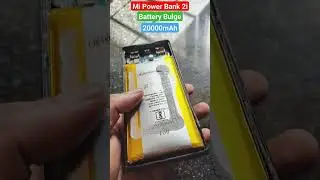 Mi Power Bank 2i Battery Bulge 