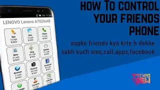 How to Hack your friends contacts, call history, msg, eveything | technoview