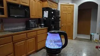 OVENTE Glass Electric Kettle Hot Water Boiler 1.5 Liter