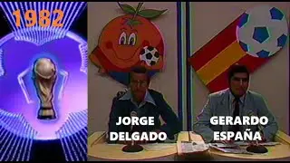 MUNDIAL ESPAÑA 82-COMENTARIOS ENTRETIEMPO-CHILE VS ALEMANIA -COLILLAS-Televisión Ecuatoriana Antigua