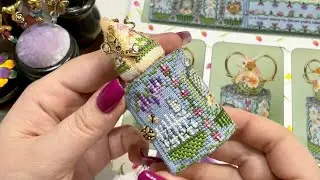222 Spring Mouse Scissor Roll Just Nan. Сборка,  материалы, готовая работа.