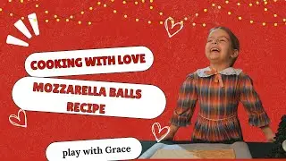 Easy Baked Mozzarella Balls Recipe | Fun and Cheesy Snack with Grace