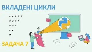 #Python Малювання трикутника із символів (вкладені цикли)