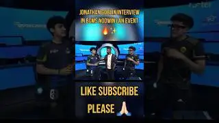 Jonathan Goblin interview in BGMS Nodwin Lan Event 💥🔥 and