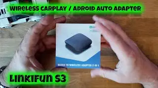 Linkifun S3 Wireless carplay / Android auto adapter