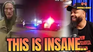 Shocking Arrest of Man Trying to Set Cops on Fire!