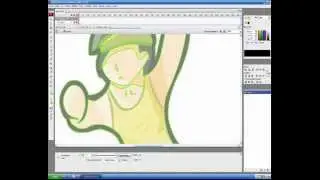 Repasando dibujo flash