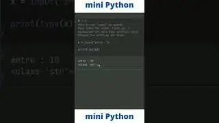 Mini tuto Python programmation in 60s #3