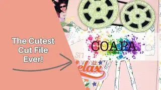 CUTEST CUT FILE EVER | CONFESSIONS OF A PAPER ADDICT CUT FILES  (Scrapbook Process Video # 50)