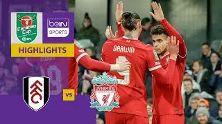 Fulham v Liverpool | Carabao Cup 23/24 | Match Highlights