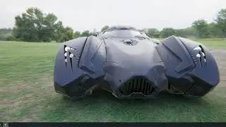 Batmobile Unreal Test  2