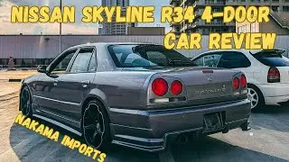 NAKAMA IMPORTS NISSAN SKYLINE R34 CAR REVIEW