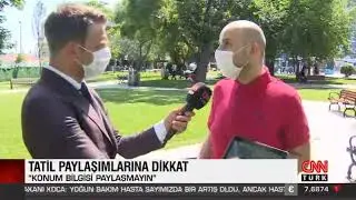 CNN Türk | Doç. Dr. Ali Murat Kırık | Sosyal medyada tatil fotoğrafları paylaşmayın!