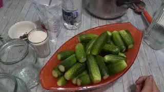 Сладкие маринованные огурчики. Сколько бы не сделала , всегда мало.