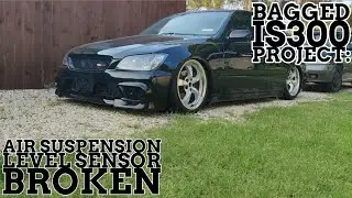 Bagged IS300 Project: Air Suspension Level Sensor Broken
